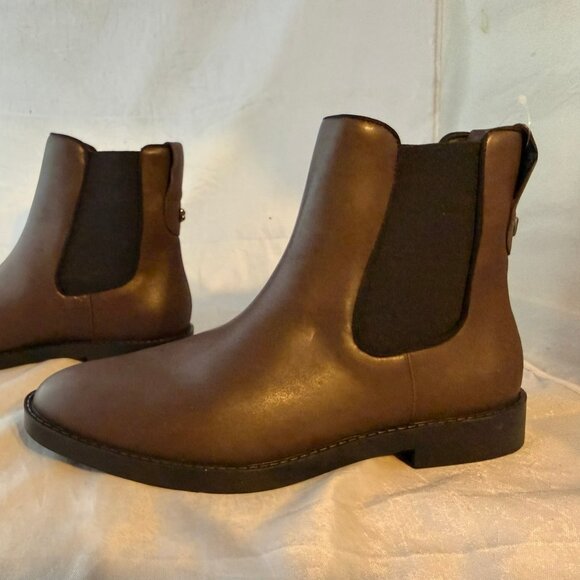 Aerosoles Tropea Women's Brown Faux Leather Ankle Boots Women Size 10 NEW - Picture 3 of 7
